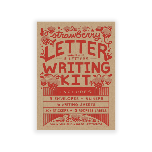 Strawberry — Letter Writing Kit