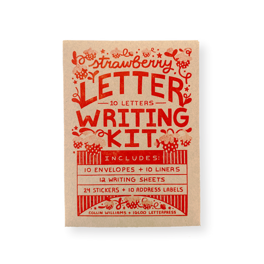 Strawberry — Letter Writing Kit