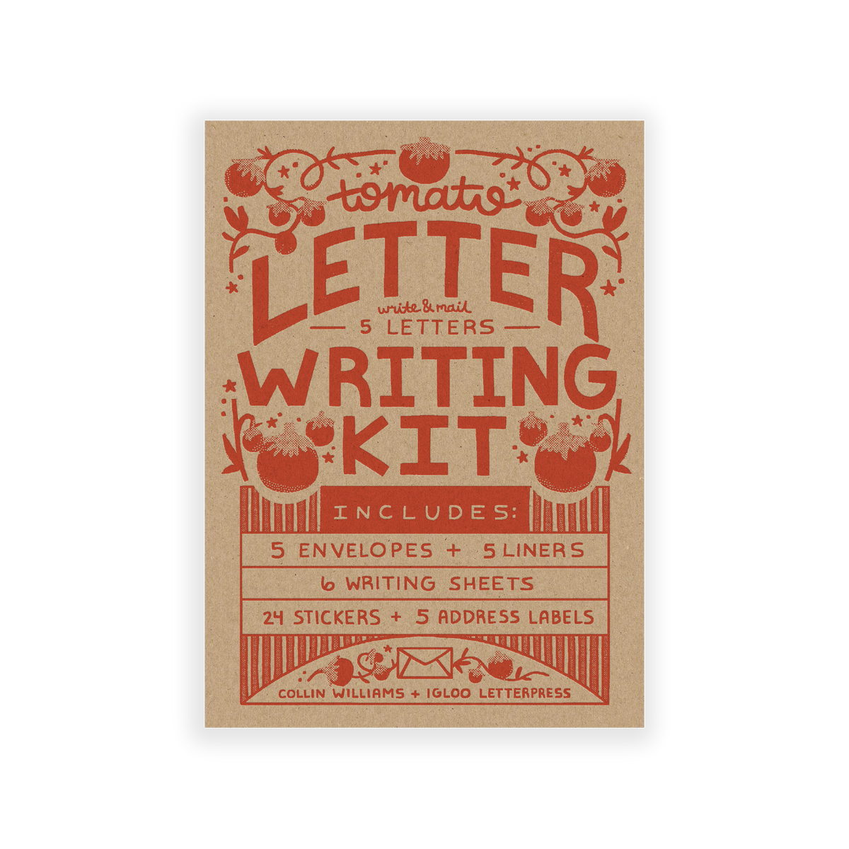 Tomato — Letter Writing Kit