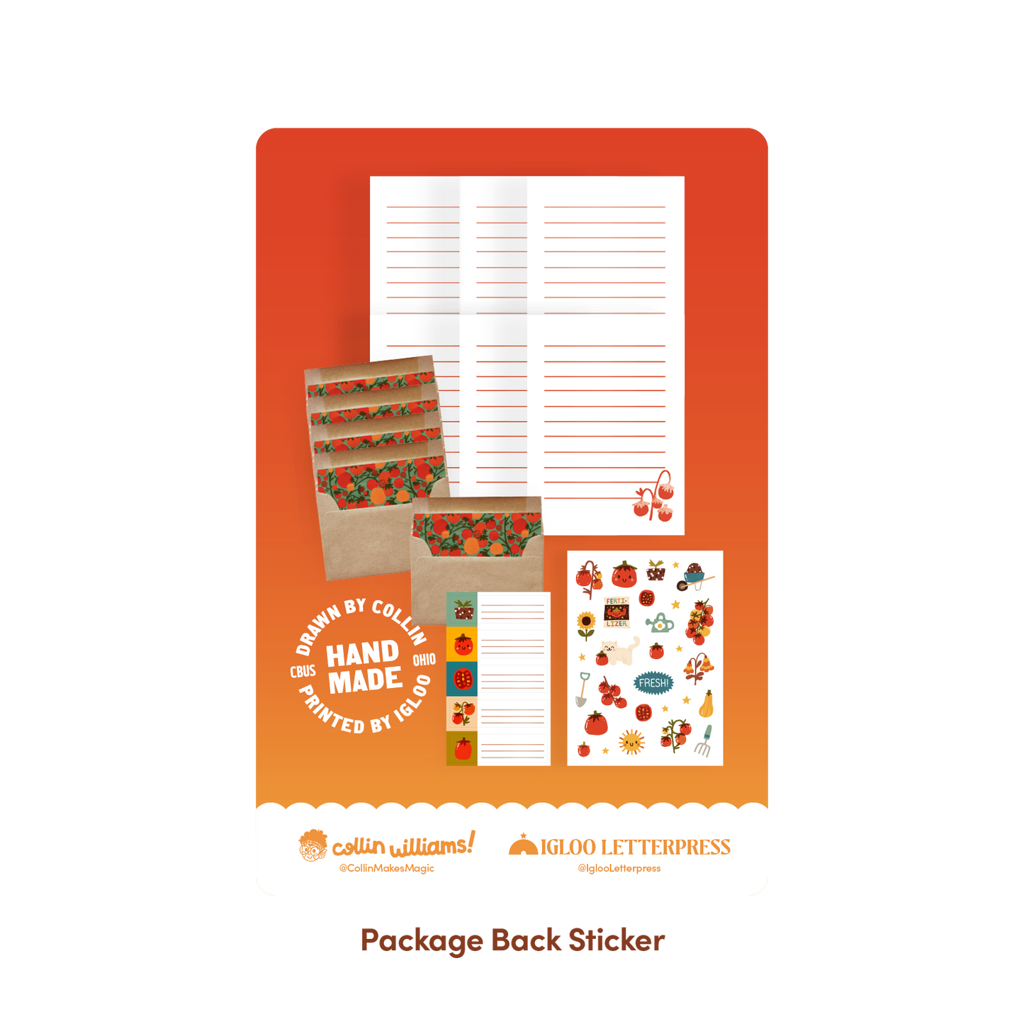 Tomato — Letter Writing Kit