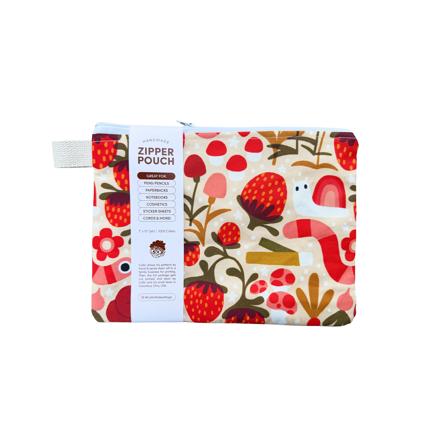 Garden — Handmade Stationery Pouch