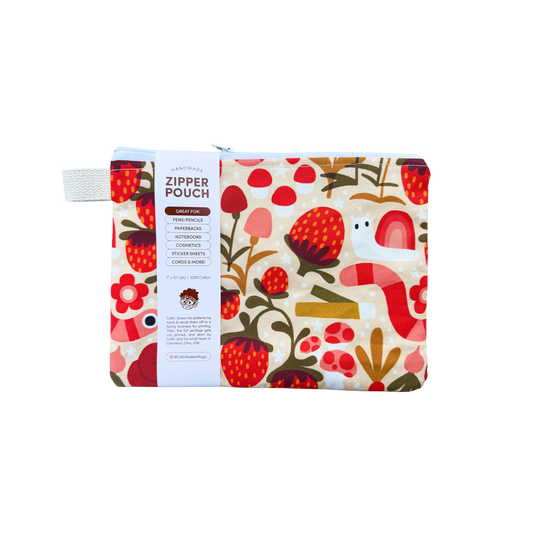 Garden — Handmade Stationery Pouch