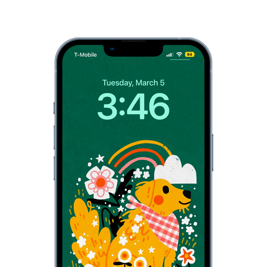 Retriever — Phone Wallpaper