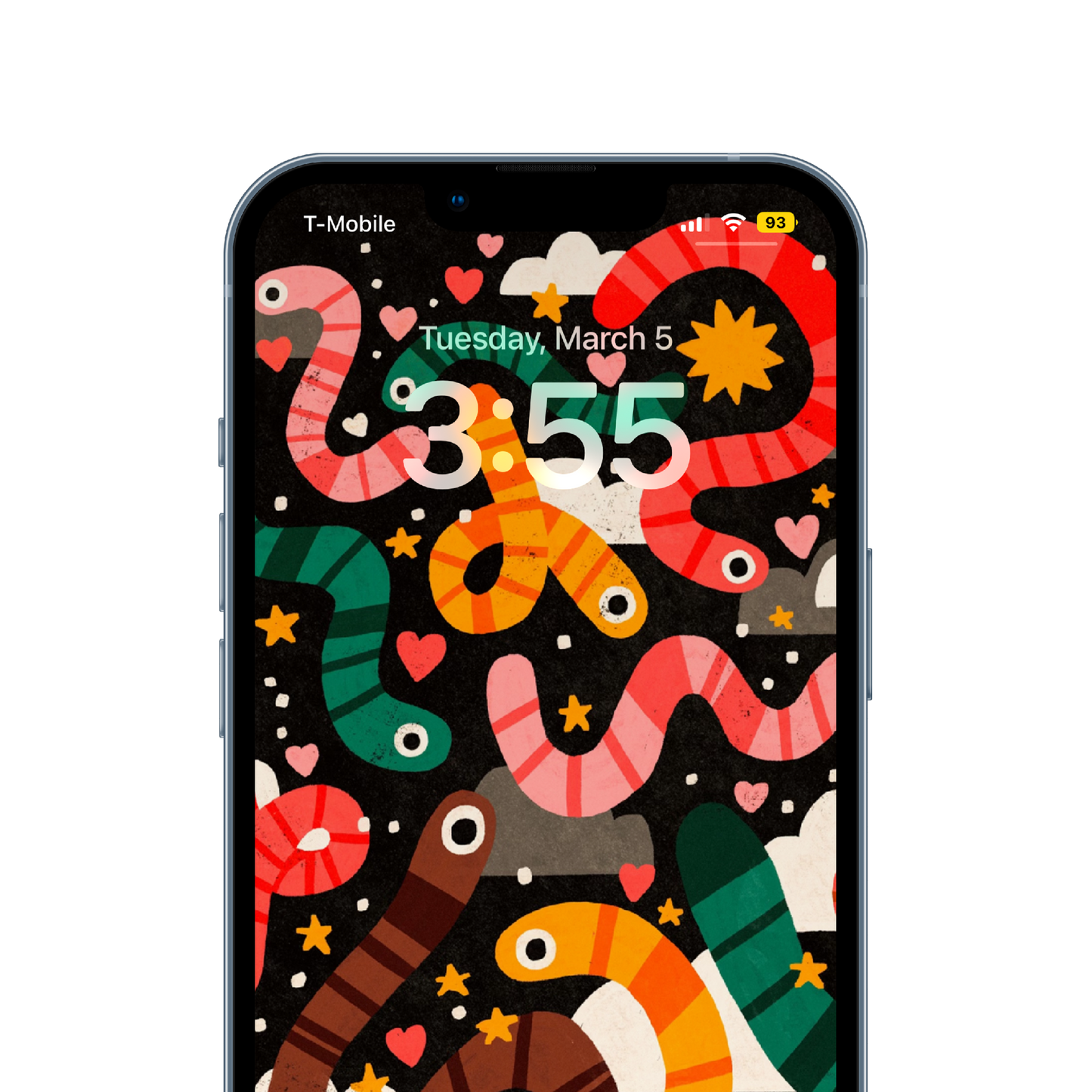 Worms — Phone Wallpaper