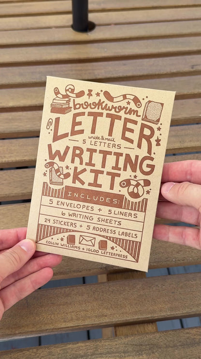 Bookworm — Letter Writing Kit