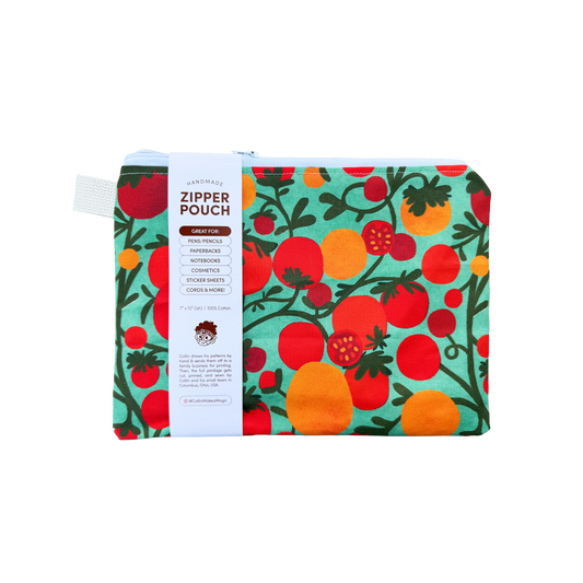 Tomatoes — Handmade Stationery Pouch
